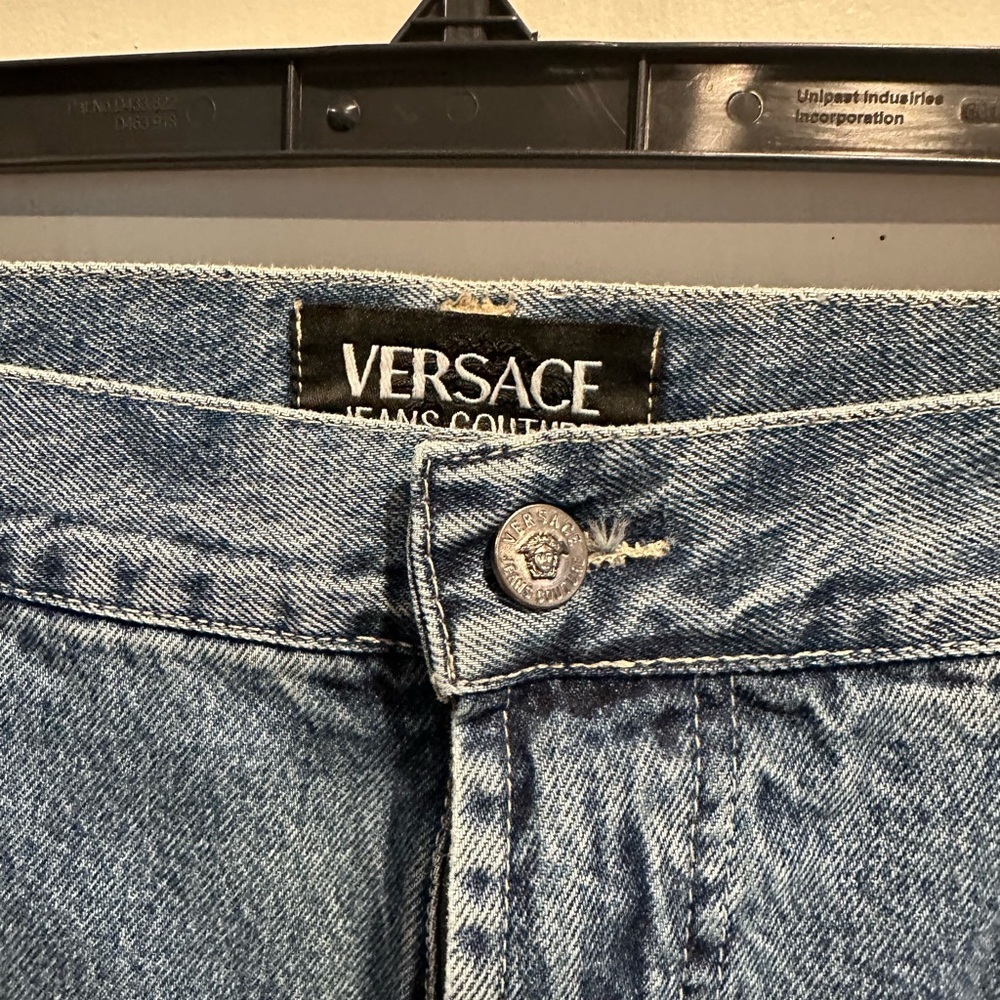 Versace Men's Relaxed Denim Jeans - Picture 3 of 12